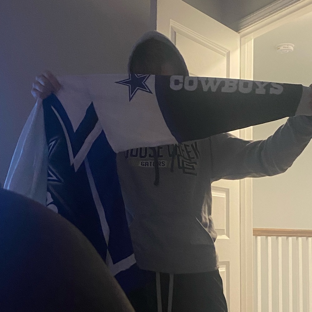 Small Cowboys hoodie for the cowboys fans!